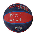 Maurice Cheeks Philadelphia 76ers Signed Jersey & Logo Basketball