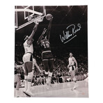 NY Knicks // Reed & Frazier Signed Photo + Frazier Signed Jersey