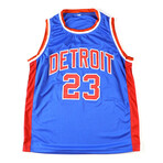 Mark Aguirre Detroit Pistons Signed Jersey