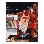 Joe Johnson // Atlanta Hawks // Signed Jersey + 8x10 Photo