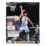Brook Lopez Nets Warm-Up Jacket & Robin Lopez Hornets Signed Photo