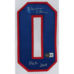 Maurice Cheeks Philadelphia 76ers Signed Jersey & Logo Basketball