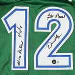 Dallas Mavericks // Derek Harper & Rolando Blackman // Signed Jersey