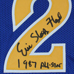 Golden State Warriors Eric "Sleepy" Floyd & Tim Hardaway Signed Jerseys