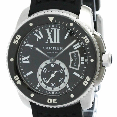 Cartier Calibre de Cartier Automatic // W7100056-BLACK // Pre-Owned