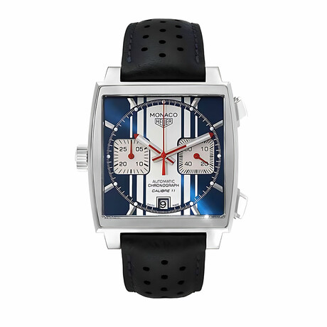 Tag Heuer Monaco Automatic // CAW211D.FC6300 // Pre-Owned