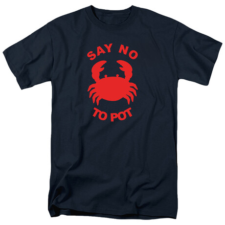 Say Not to Pot // Navy (S)