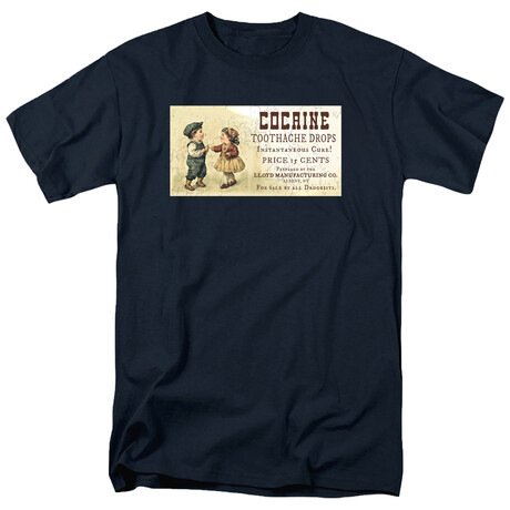 Cocaine Toothache Drops // Navy (S)