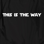 This is the Way // Black (XL)