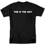 This is the Way // Black (XL)
