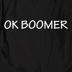 OK Boomer // Black (L)