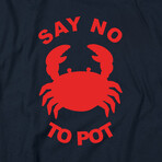 Say Not to Pot // Navy (2XL)