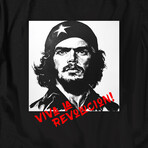 Che Guevera viva de revelucion // Black (XL)