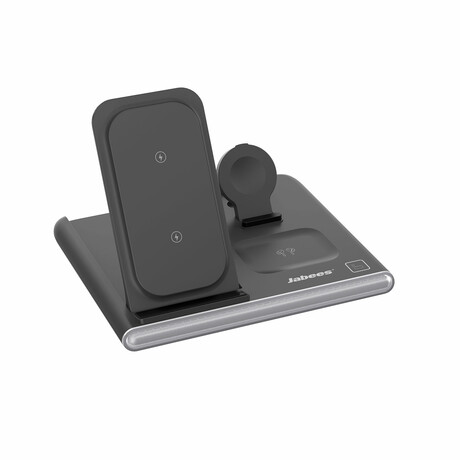 PowerGlow 4-in-1 Wireless Charging Station // Black