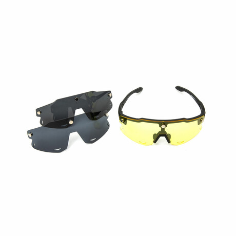 Unisex // Kubi Sport // 3 Frame Magnetic Shield Sunglasses 