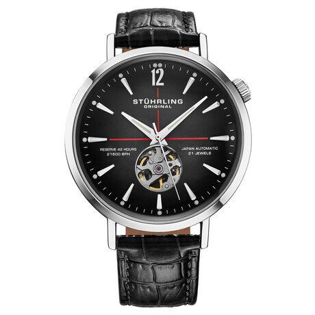 Stuhrling Original Quasar Skeleton Automatic // 1021.01