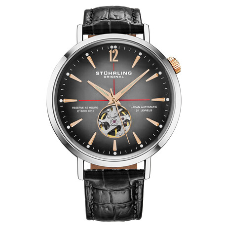 Stuhrling Original Quasar Skeleton Automatic // 1021.03