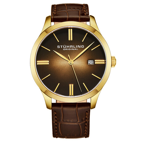 Stuhrling Original Cuvette II Classic Quartz // 4014.2