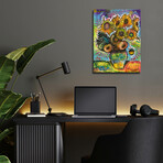 Gogh Sunflowers (16"H x 12"W x 0.13"D)