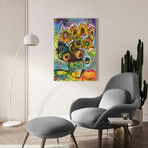 Gogh Sunflowers (16"H x 12"W x 0.13"D)