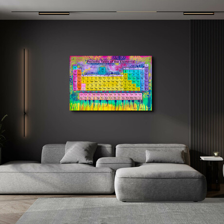 Periodic Table of the Elements (12"H x 16"W x 0.13"D)