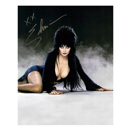 Elvira Cassandra Peterson // Signed 8x10 Photo