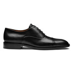 Leather Cap Toe Oxford w/ Goodeyear Welt Construction // Black (US: 7)