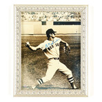 Carl Yastrzemski // Boston Red Sox // Signed Jersey + Signed Custom 14x17 Framed Photo