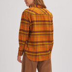 Stoic // Women's // Daily Flannel // Rust Plaid (XS)