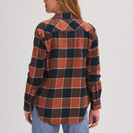 Stoic // Women's // Daily Flannel // Tortoise Plaid (S)