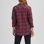 Stoic // Women's // Daily Flannel // Cherry Plaid (S)