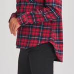 Stoic // Women's // Daily Flannel // Cherry Plaid (S)