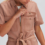 Sanctuary // Women's // Explorer Jumpsuit // Washed Lion (XS)