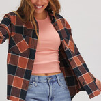 Stoic // Women's // Daily Flannel // Tortoise Plaid (S)