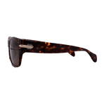 Rag & Bone // Mens RNB5057/S 2IK  Square Sunglasses // Dark Havana  + Brown