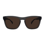 Rag & Bone // Mens RNB5051/S RIW  Square Sunglasses // Matte Black  + Brown