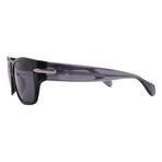Rag & Bone // Mens RNB5057/S 0807  Square Sunglasses // Black  + Grey