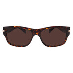 Rag & Bone // Mens RNB5057/S 2IK  Square Sunglasses // Dark Havana  + Brown