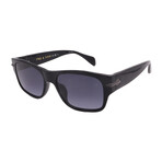 Rag & Bone // Mens RNB5057/S 85K  Square Sunglasses // Black  + Grey