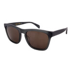 Rag & Bone // Mens RNB5051/S RIW  Square Sunglasses // Matte Black  + Brown