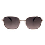 Rag & Bone // Mens RNB5049/G/S J5G Pilot Sunglasses // Gold + Grey Gradient