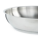 BergHOFF DiNA Helix Recycled 18/10 Stainless Steel Fry Pan, 9.5"