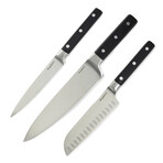 BergHOFF DiNA Gene 3pc Stainless Steel Knife Set