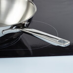 BergHOFF DiNA Helix Recycled 18/10 Stainless Steel 12" Wok 5.6qt.