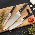 BergHOFF DiNA Gene Stainless Steel Santoku Knife, 5.5"