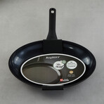 BergHOFF DiNA Helix Recycled Aluminum Nonstick Ceramic Fish Pan, 13.25"