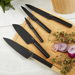 BergHOFF DiNA Boron 6pc Stainless Steel Knife Block Set