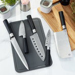 BergHOFF DiNA Codon Stainless Steel 3pc Knife Set