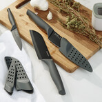 BergHOFF DiNA Vector Nonstick Stainless Steel 3Pc Knife Set