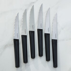 BergHOFF DiNA Matrix 6Pc Stainless Steel Steak Knife Set, 4.5"